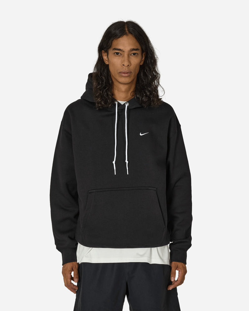 Nike Solo Swoosh Hooded Sweatshirt Black