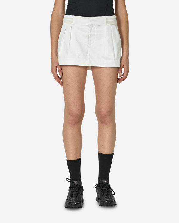 Nike Low-Rise Canvas Mini Skirt Summit White