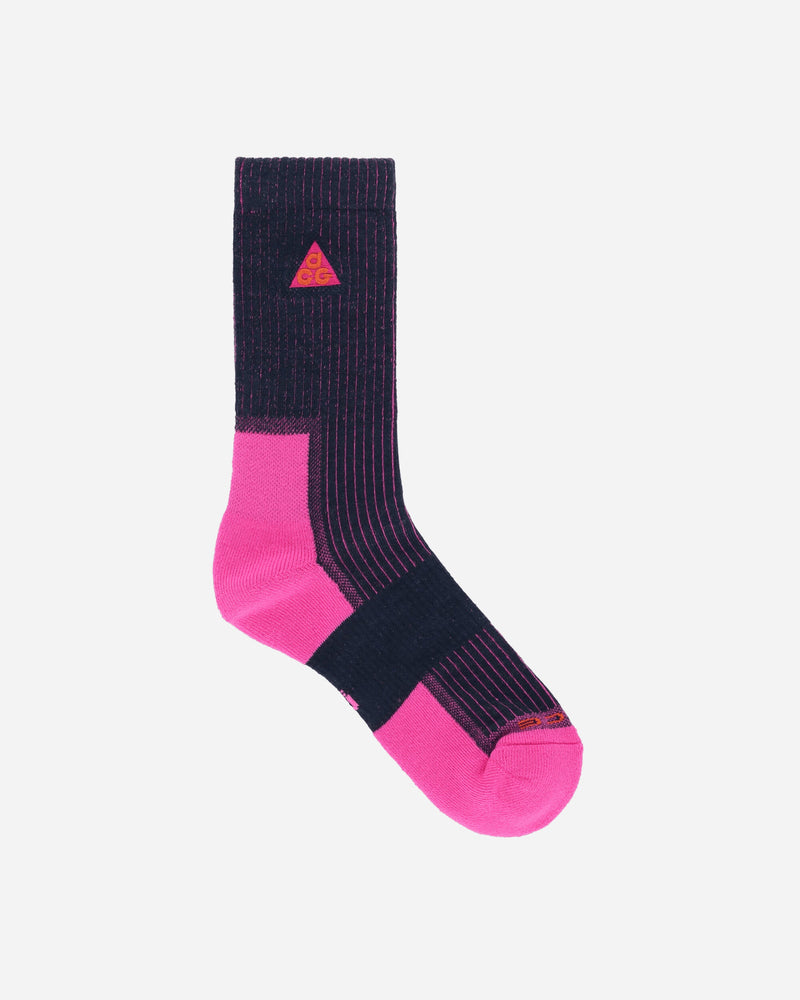 Nike ACG Everyday Cushioned Crew Socks Armory Navy / Laser Fuchsia