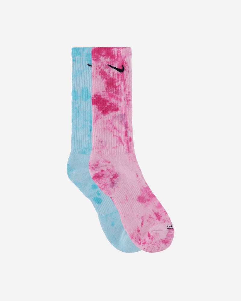 Nike Everyday Plus Cushioned Crew Socks Pink / Blue