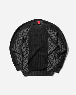 Nike Men s Tech Sweater Black / Reflective Silver