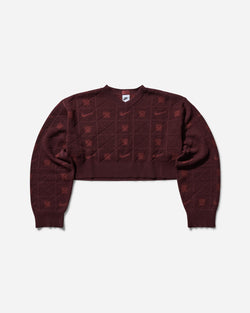 Nike Women s Naomi Osaka Engineered Sweater Burgundy Crush