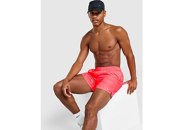 Nike Core 5" Swim Shorts Red