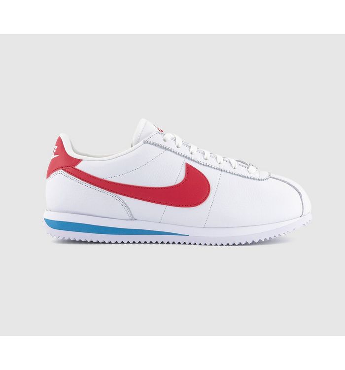 Nike Cortez Trainers White Varsity Red Varsity Blue