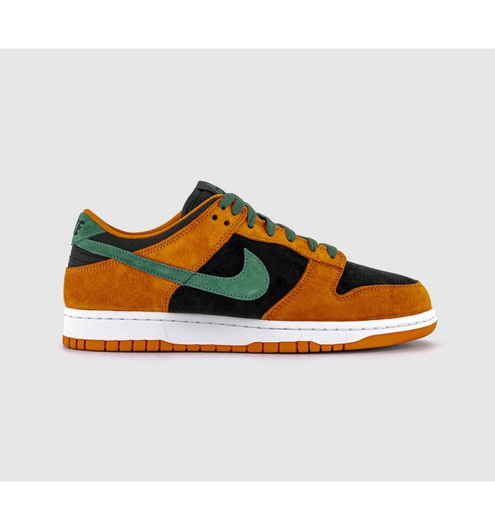 Nike Dunk Low Trainers Black Nori Ceramic SP In Brown