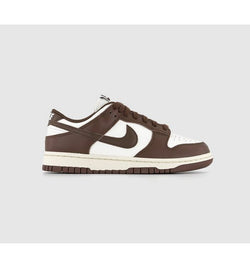 Nike Dunk Low Trainers Sail Cacao Wow Coconut Milk In White