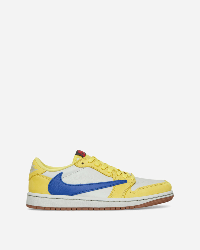 Nike Jordan Travis Scott WMNS Air Jordan 1 Low OG Sneakers Canary