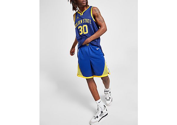 Nike Golden State Warriors Icon Edition Swingman Nike NBA Shorts Rush Blue White