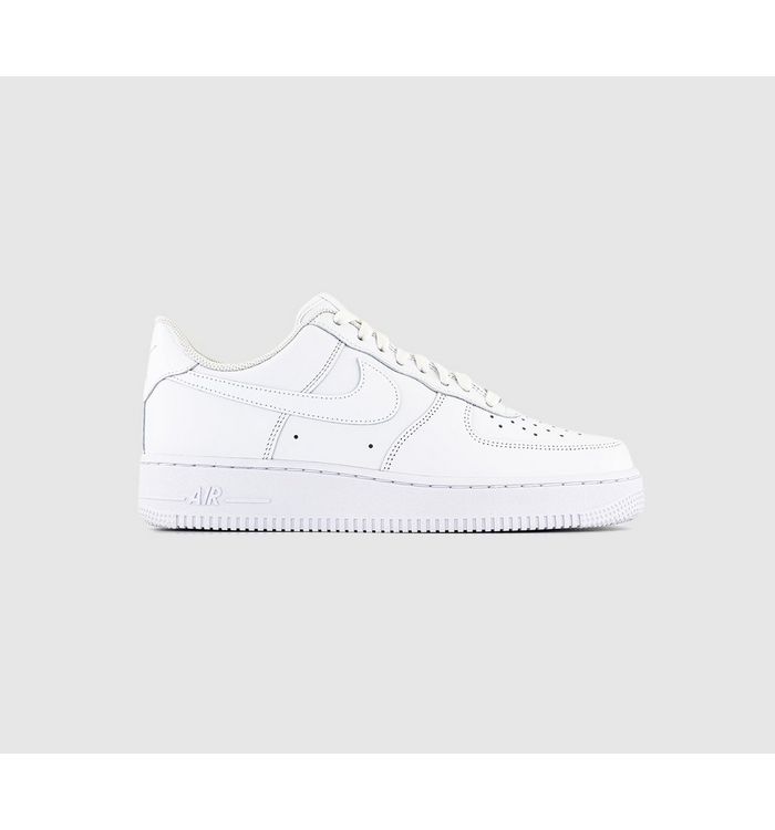 Nike Kids Air Force 1 07 Trainers M White Leather