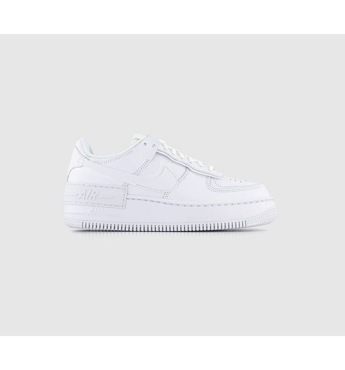 Nike Kids Air Force 1 Shadow White Mono