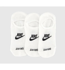 Nike Kids Footie Socks White Black Cotton