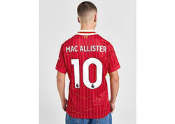 Nike Liverpool FC 2024 25 Mac Allister #10 Home Shirt Red