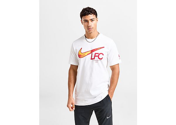 Nike Liverpool FC Swoosh T-Shirt White