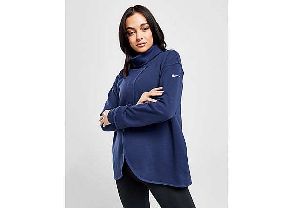 Nike Maternity DriFIT Reversible Pullover Navy White