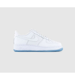 Nike Mens Air Force 1 07 Trainers White White Reflect Silver