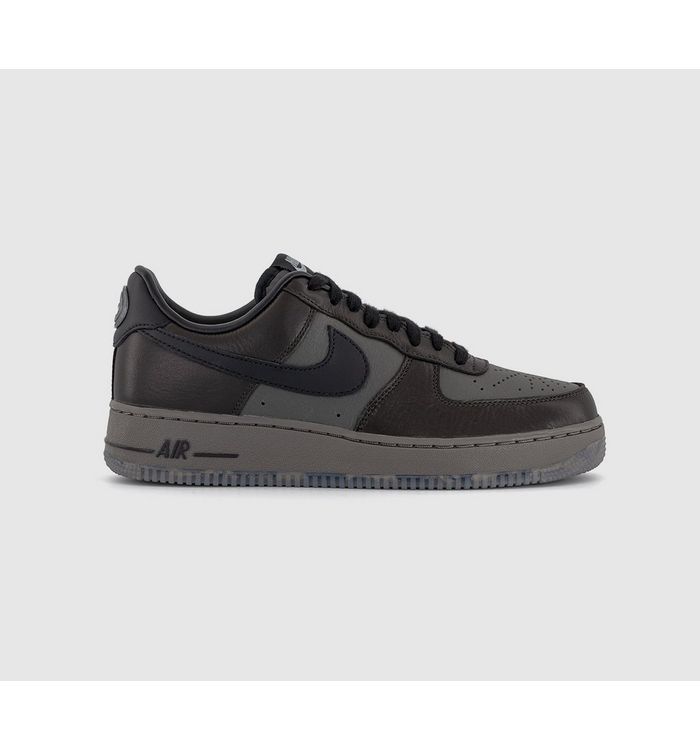 Nike Mens Air Force 1 Low Retro Trainers Black Tea Black Petra Brown