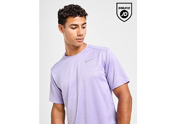 Nike Miler 1.0 T-Shirt Purple