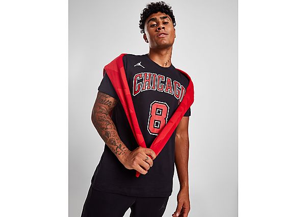 Nike NBA Chicago Bulls LaVine #8 Statement T-Shirt Black