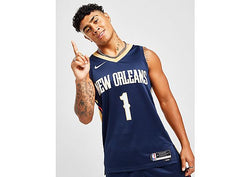 Nike NBA New Orleans Pelicans Williamson #1 Jersey College Navy