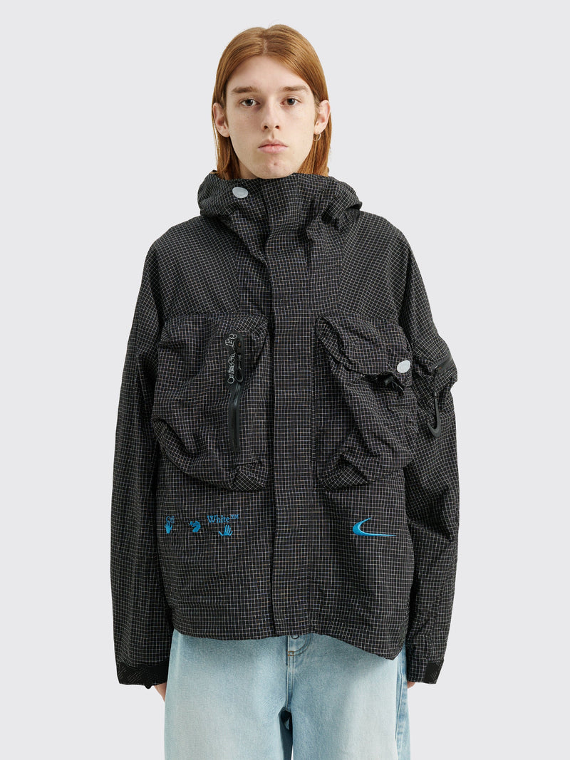 Nike x Off-White Nylon Ripstop Jacket Black