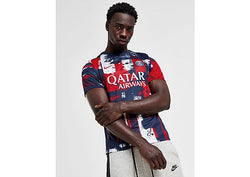 Nike Paris Saint Germain Pre Match Shirt Midnight Navy University Red White