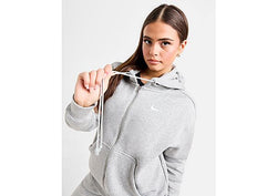 Nike Phoenix Fleece Oversized Full Zip Hoodie Dark Grey