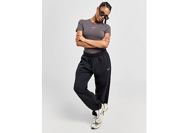 Nike Phoenix Fleece Oversized Joggers Black