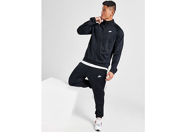 Nike Poly Tracksuit Black