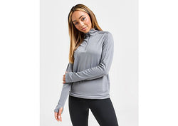 Nike Running Pacer 1 4 Zip DriFIT Track Top Smoke Grey