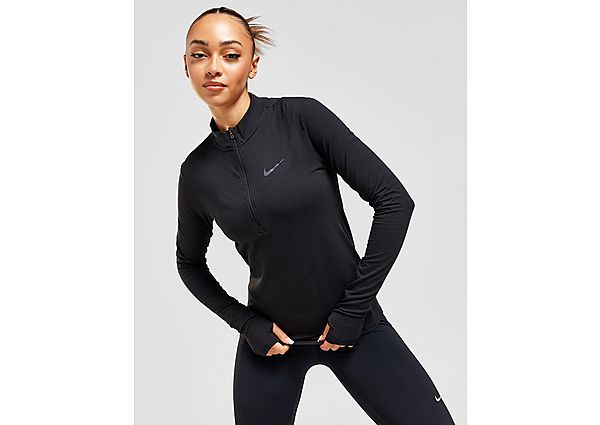 Nike Running Swift Wool 1 2 Zip Top Black