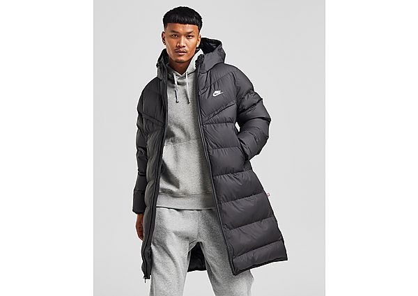 Nike StormFIT Windrunner Long Parka Jacket Black