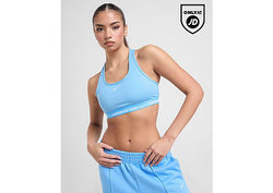 Nike Training Medium Support Swoosh Sports Bra University Blue