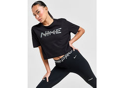 Nike Training Pro Graphic Short Sleeve T-Shirt Black