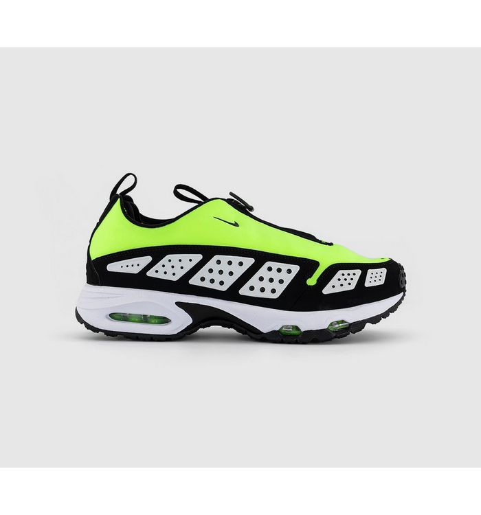 Nike W Air Max Sndr Trainers Volt Black White In Brown