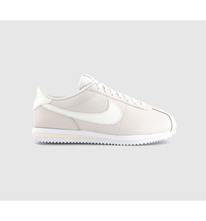 Nike Womens Cortez Trainers Phantom Sail Coconut Milk White