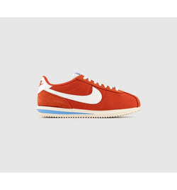 Nike Womens Cortez Trainers Picante Red Sail University Blue