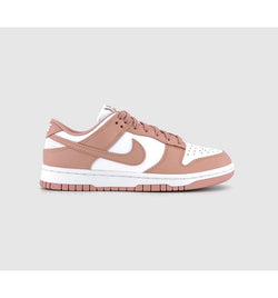 Nike Womens Dunk Low Trainers White Rose Whisper