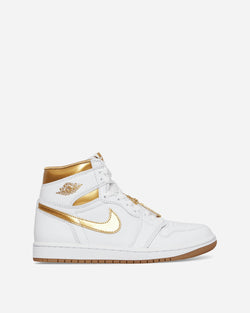 Nike Jordan Women s Air Jordan 1 Retro High OG Sneakers White / Metallic Gold