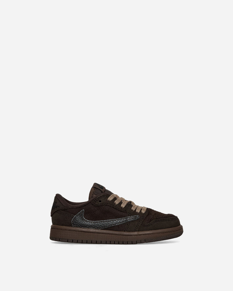 Nike Jordan Travis Scott Air Jordan 1 Low (PS) Sneakers Velvet Brown / Dark Mocha