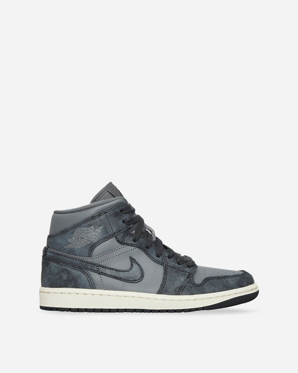 Nike Jordan Women s Air Jordan 1 Mid Sneakers Smoke Grey / Off Noir