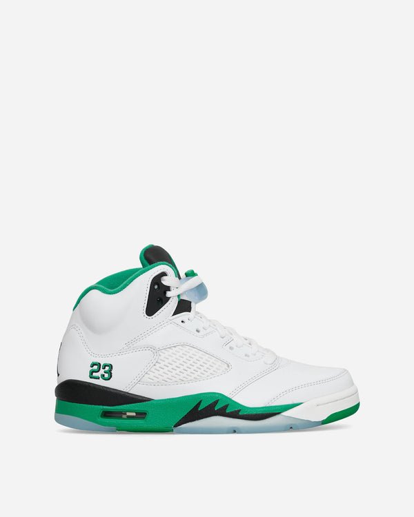 Nike Jordan Women s Air Jordan 5 Retro Sneakers White / Lucky Green