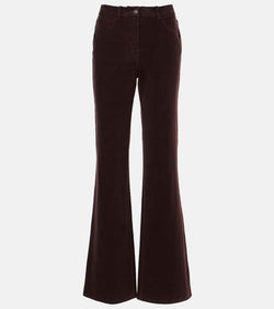 Nili Lotan Celia corduroy straight pants