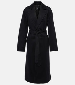 Nili Lotan Fabien wool and cashmere wrap coat