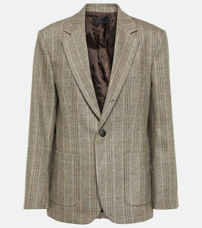 Nili Lotan Gael Boyfriend wool and cashmere blazer