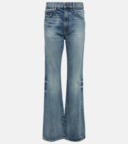 Nili Lotan Joan high-rise straight jeans