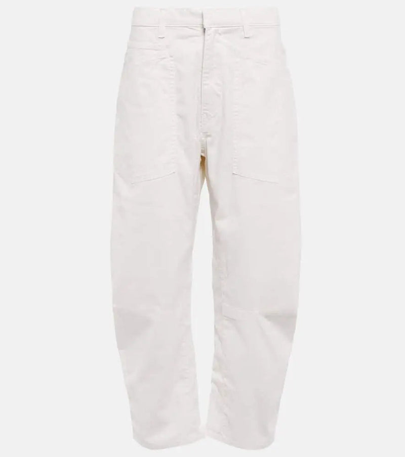 Nili Lotan Shon cotton-blend twill pants