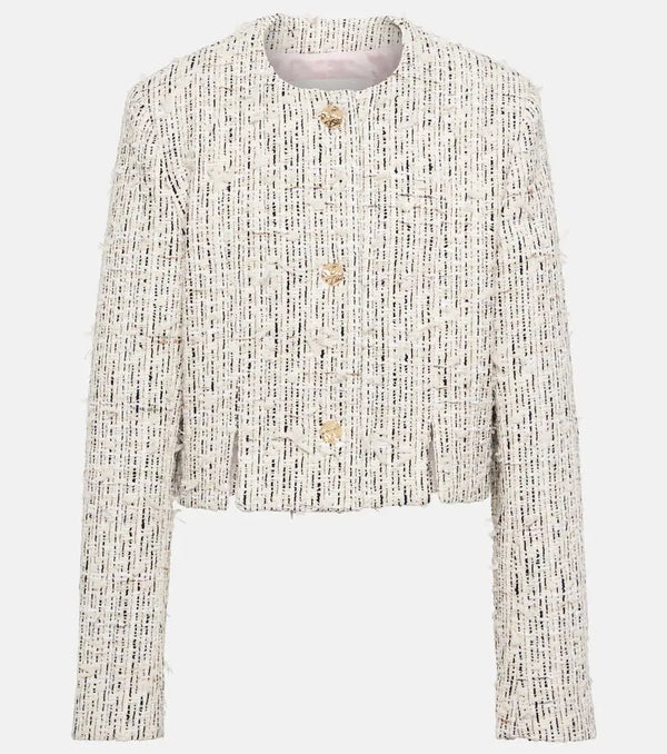 Nina Ricci Cotton-blend tweed jacket | LYBSTORE