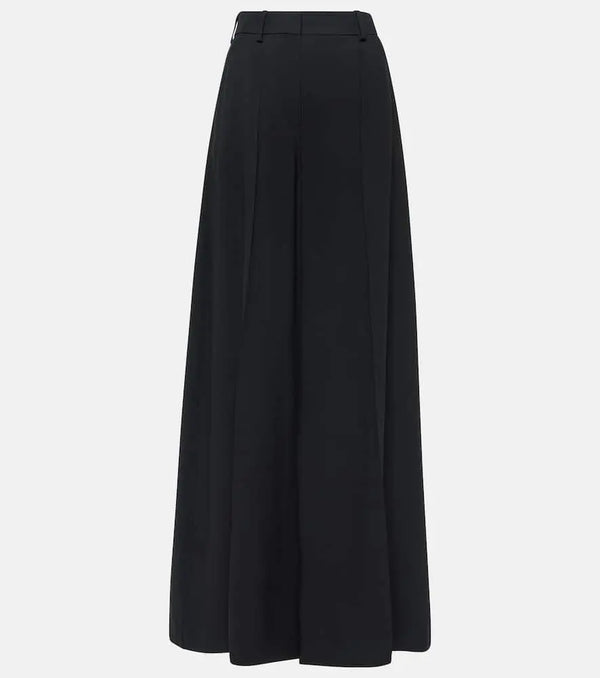 Nina Ricci High-rise cady palazzo pants | LYBSTORE