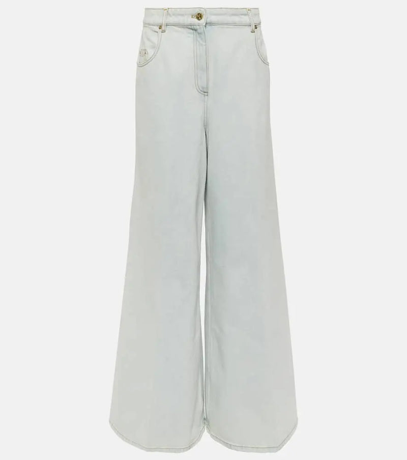 Nina Ricci High-rise flared jeans | LYBSTORE