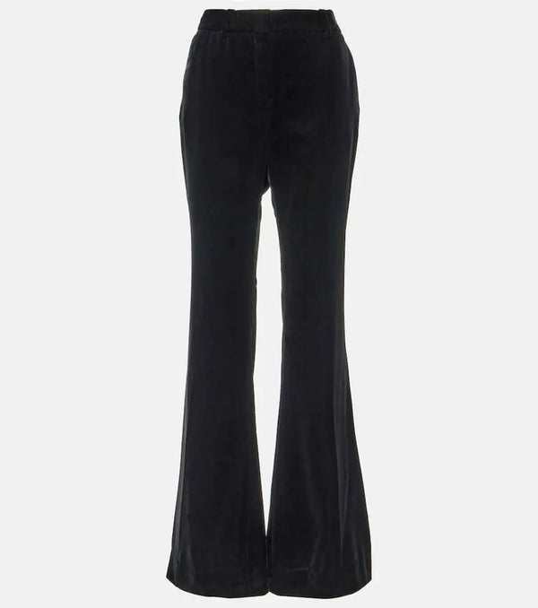 Nina Ricci Velvet bootcut pants | LYBSTORE